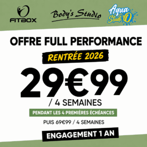 Offre rentrée 2026 à partir de 29,99€ tout inclus