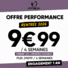 Offre de rentrée à partir de 9,99€