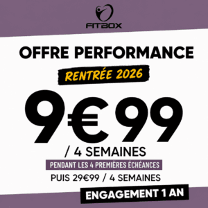 Offre de rentrée à partir de 9,99€