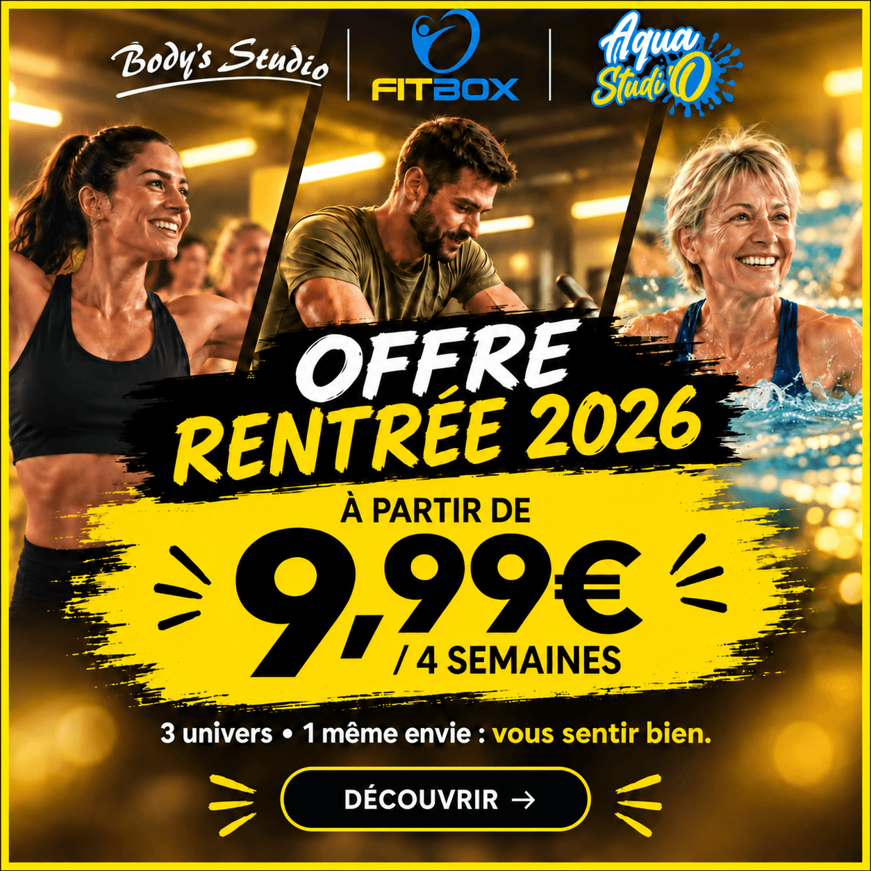 Rentrée sportive dès 9,99€