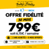 Offre Fidélité 2 ans + 6 mois OFFERTS